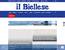 Tablet Screenshot of ilbiellese.it